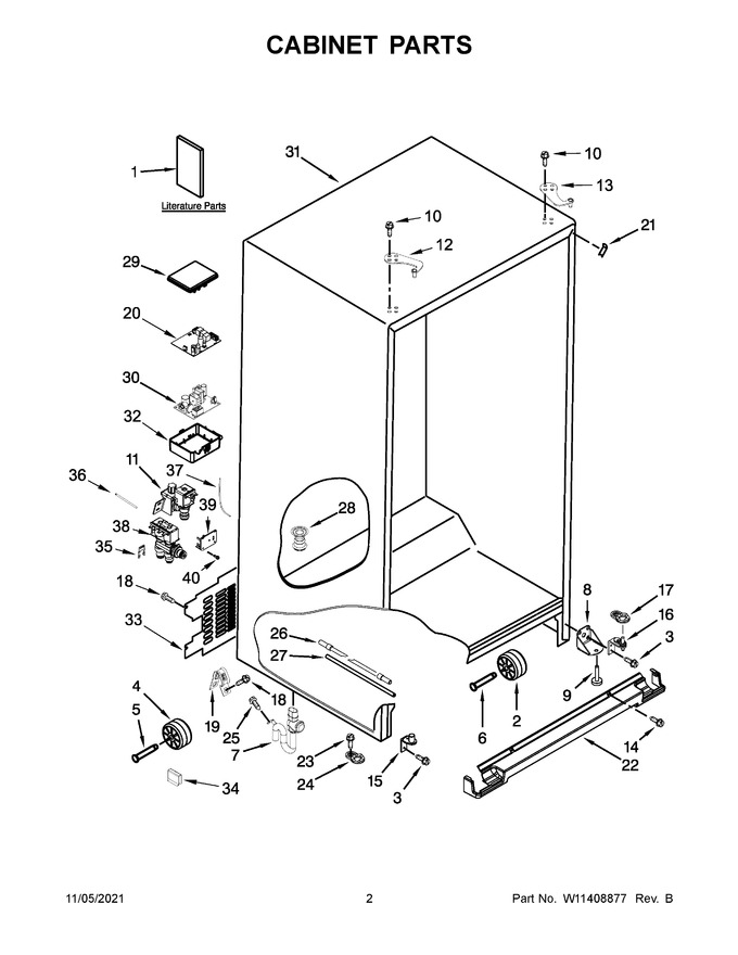 Diagram for KRSF705HBS00
