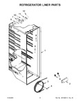 Diagram for 03 - Refrigerator Liner Parts