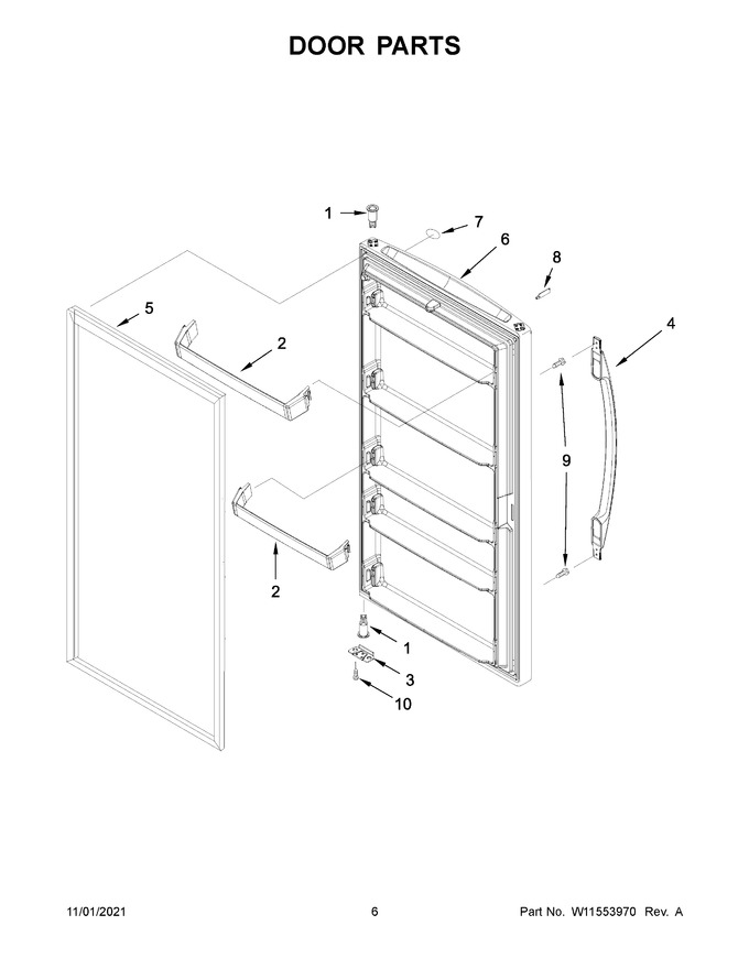 Diagram for WZF57R16FW07