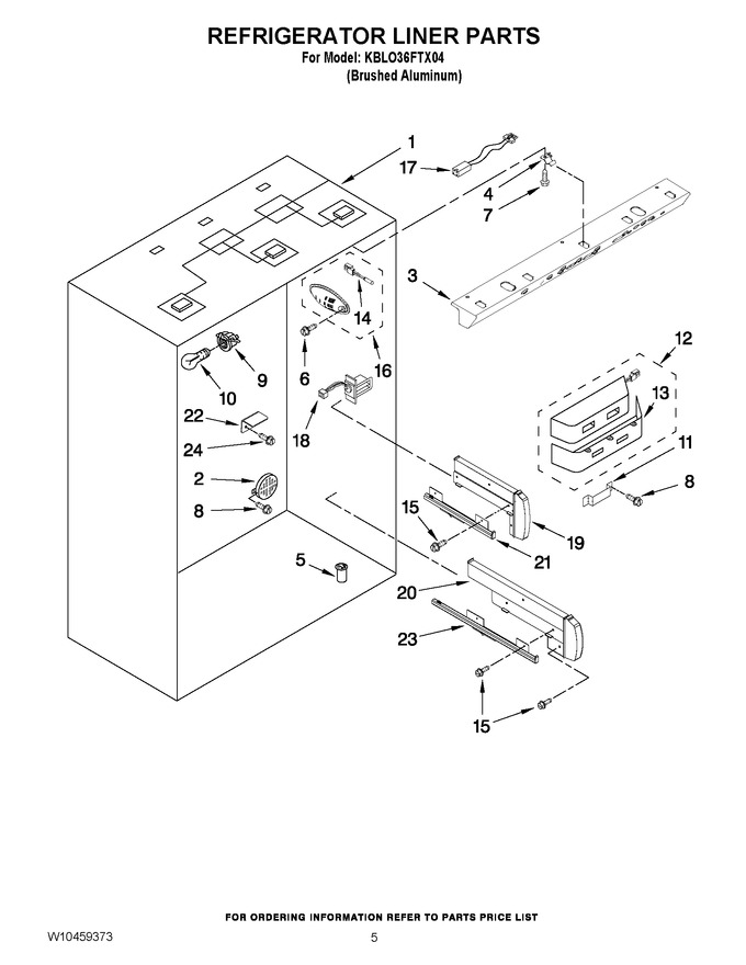 Diagram for KBLO36FTX04
