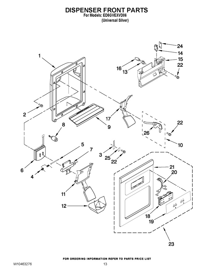 Diagram for ED5GVEXVD06