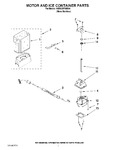 Diagram for 05 - Motor And Ice Container Parts