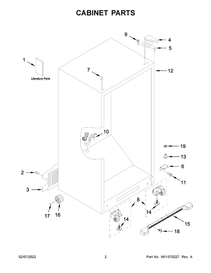 Diagram for WRR56X18FW05