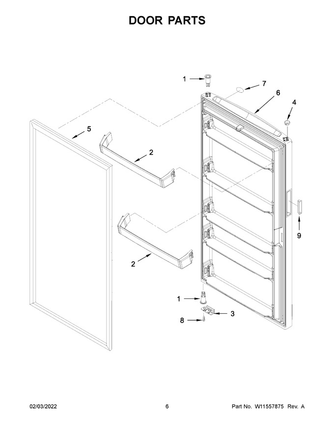 Diagram for WZF34X16DW08