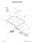 Diagram for 02 - Cooktop Parts