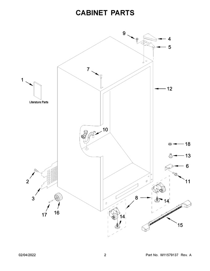 Diagram for WZF34X20DW04