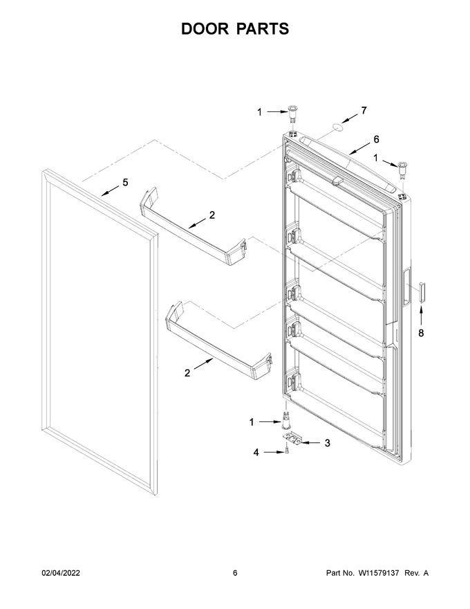 Diagram for WZF34X20DW04
