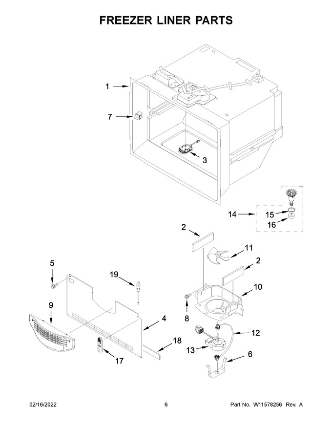 Diagram for WRF757SDHV03