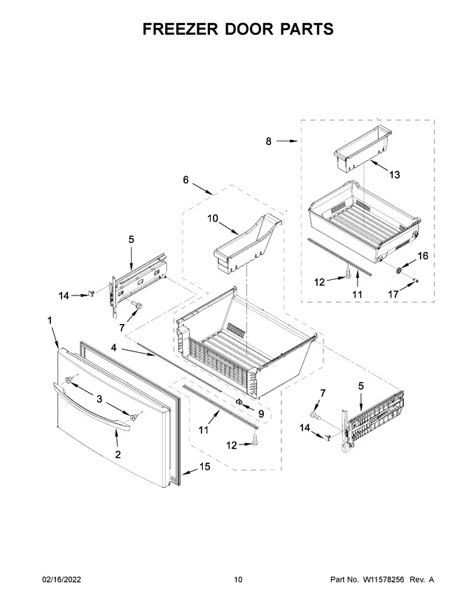 Diagram for WRF757SDHV03