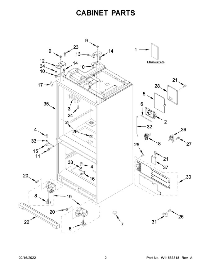 Diagram for WRF767SDHZ03
