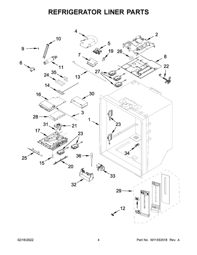 Diagram for WRF767SDHV03