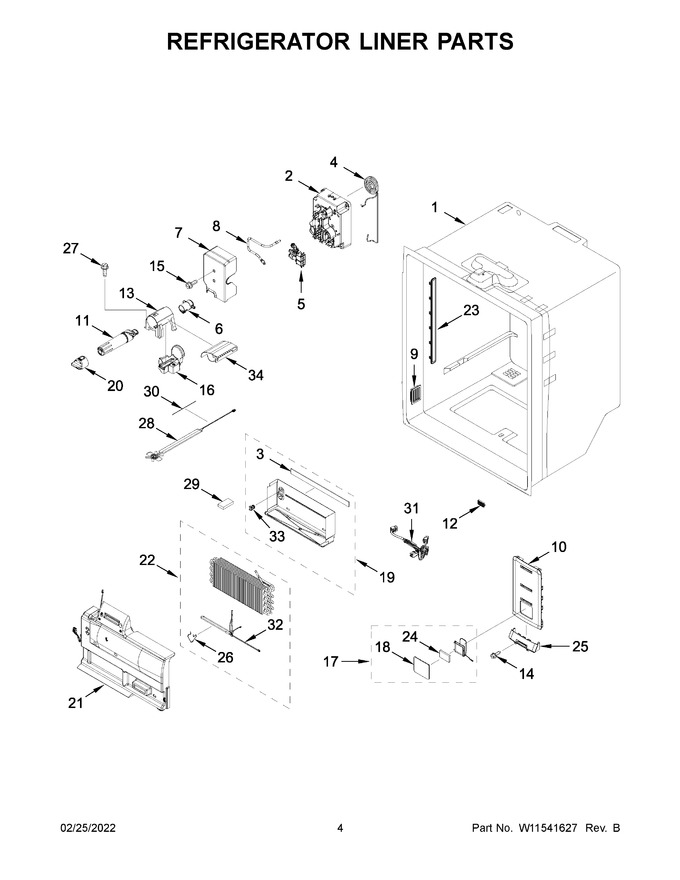 Diagram for WRF954CIHB02