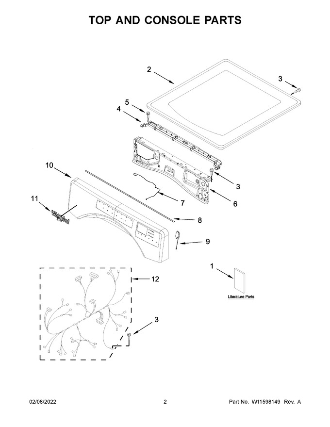 Diagram for WGD5605MC0