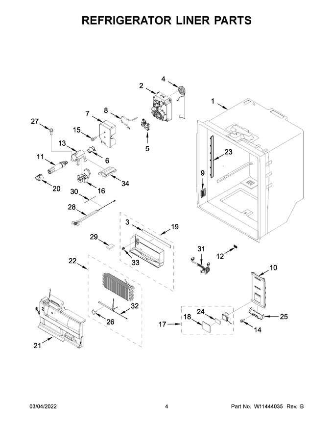 Diagram for WRF954CIHV02