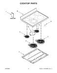 Diagram for 02 - Cooktop Parts