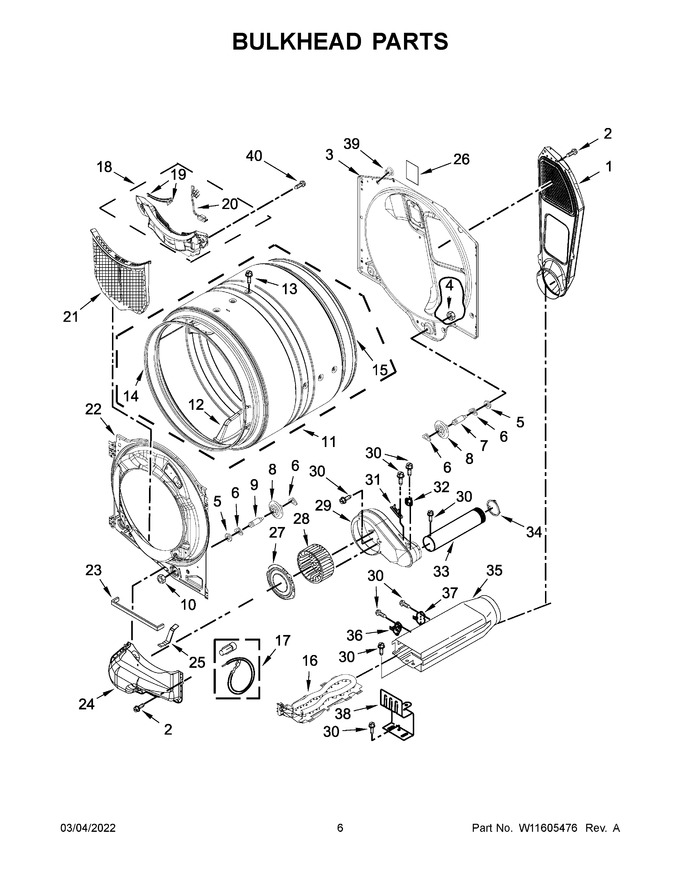 Diagram for YWED5605MC0