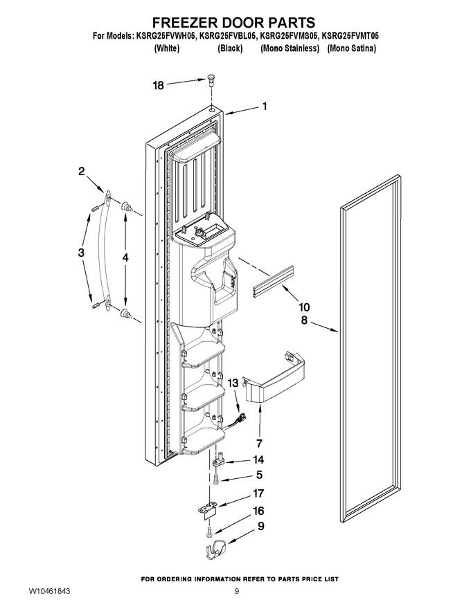 Diagram for KSRG25FVMT05