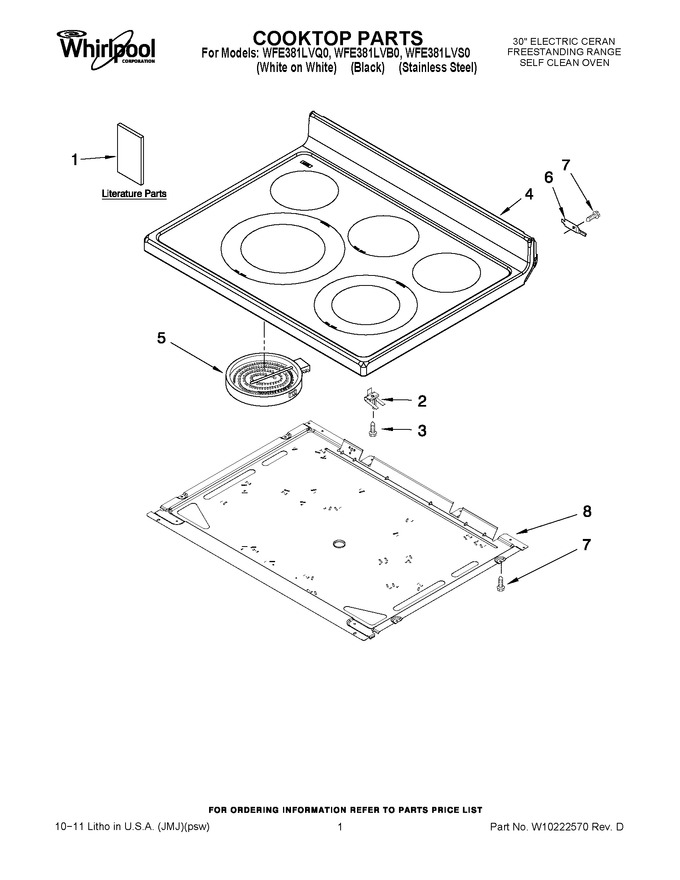 Diagram for WFE381LVQ0