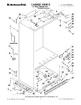 Diagram for 01 - Cabinet Parts