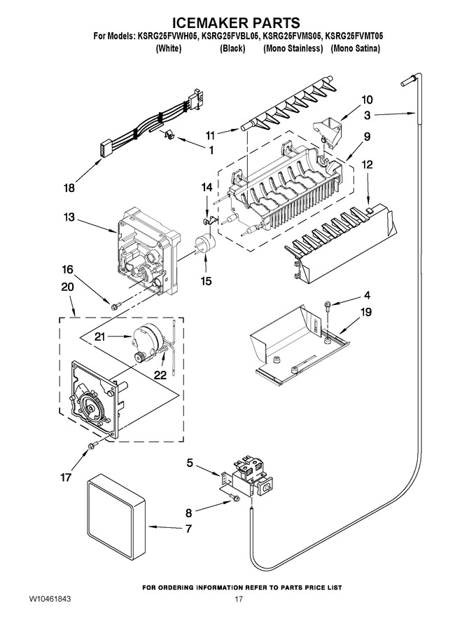 Diagram for KSRG25FVMT05
