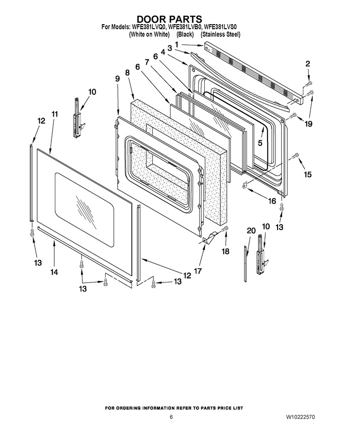 Diagram for WFE381LVQ0