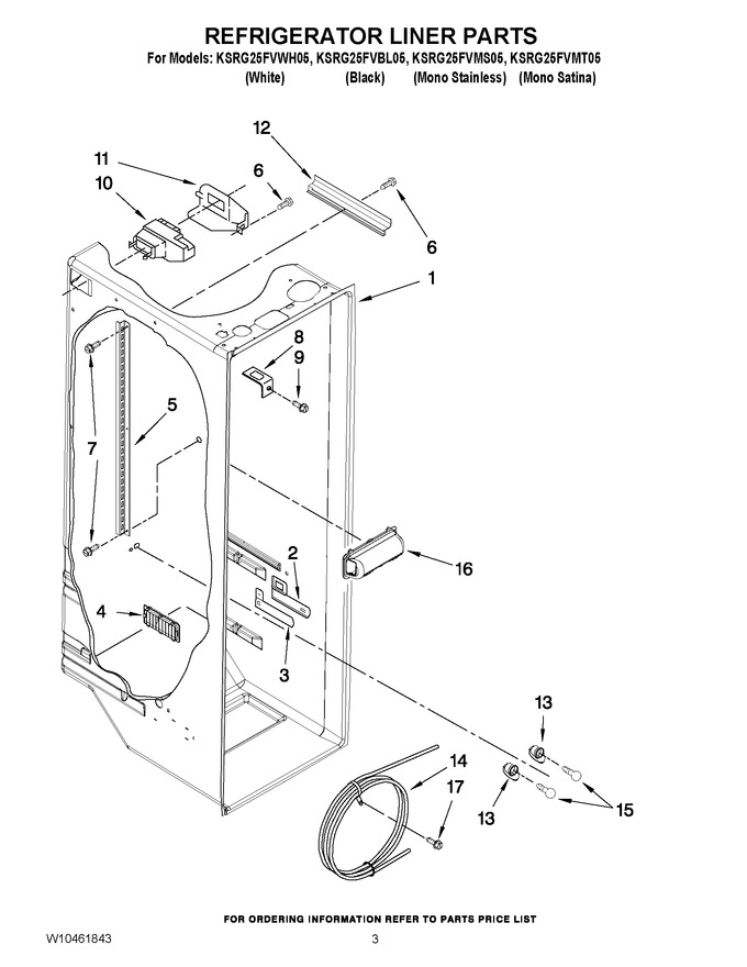 Diagram for KSRG25FVMT05