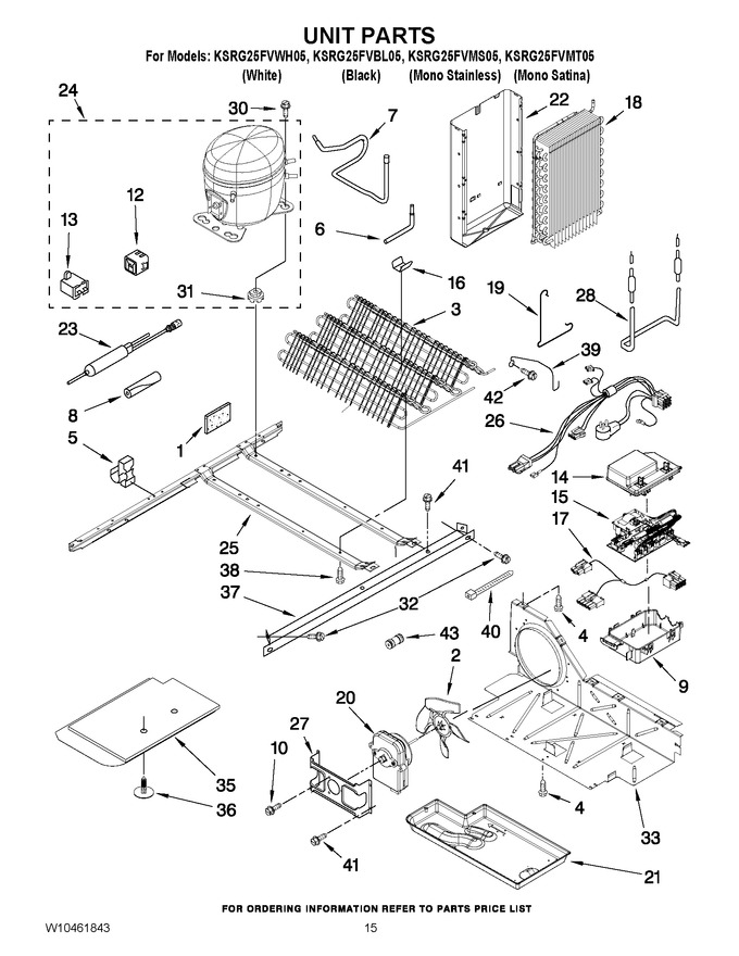 Diagram for KSRG25FVMT05