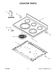 Diagram for 02 - Cooktop Parts