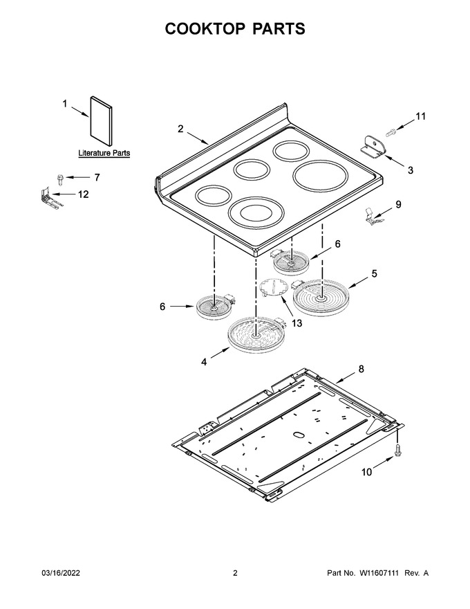 Diagram for YMER6600FZ5