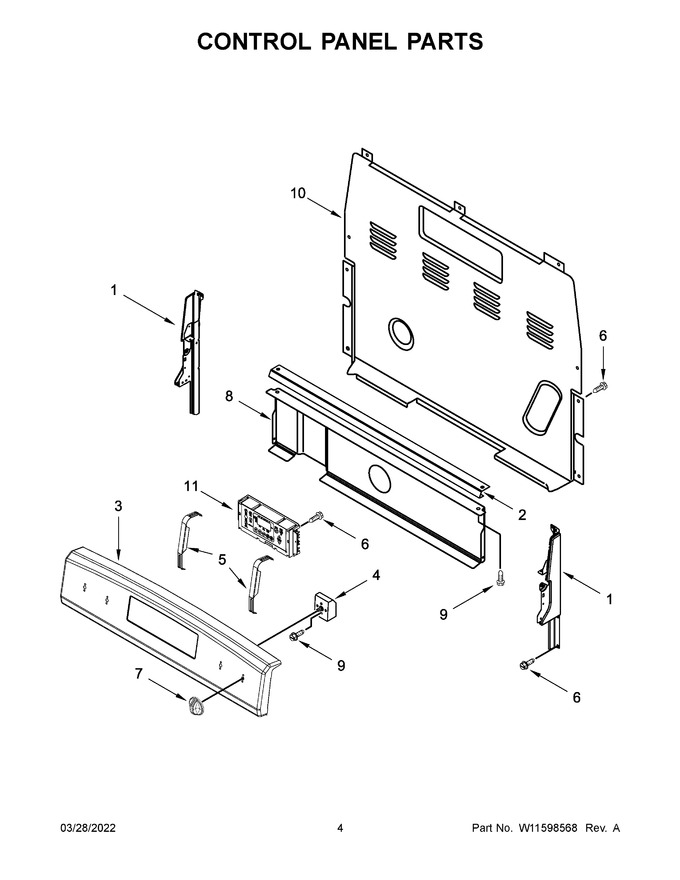 Diagram for AER6303MFW5