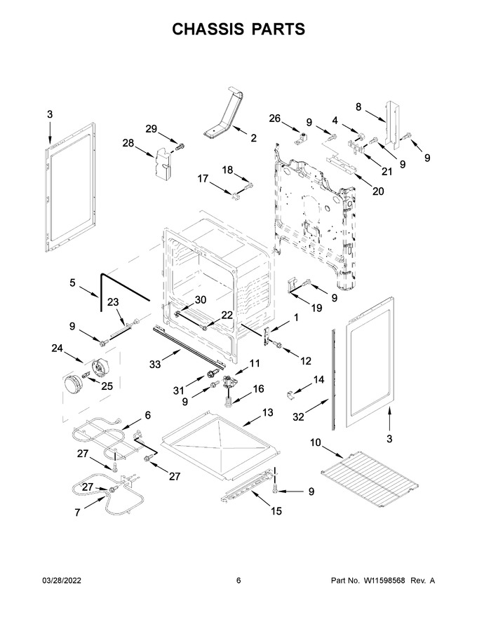 Diagram for AER6303MFW5