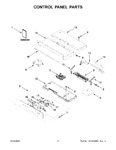 Diagram for 02 - Control Panel Parts