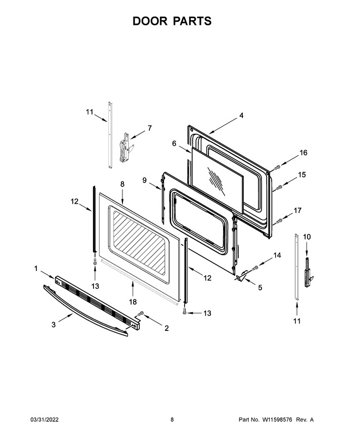 Diagram for YACR4303MFW8