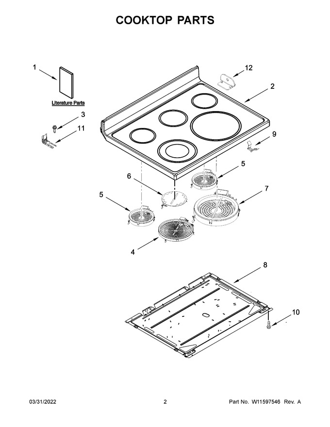 Diagram for MER8800FZ5