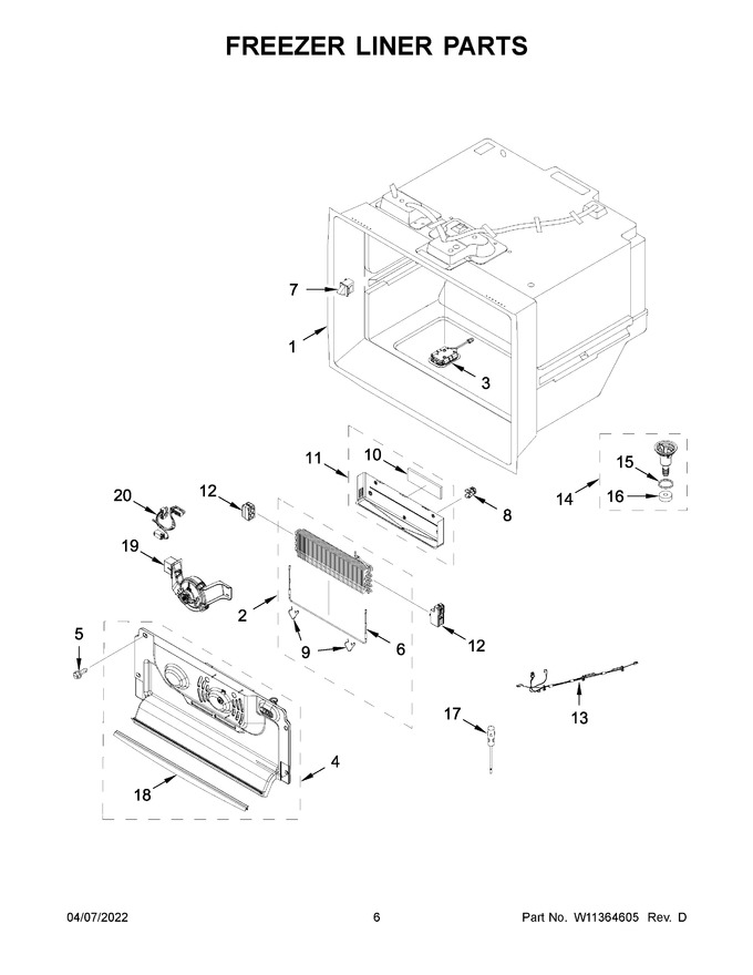 Diagram for WRF954CIHW01