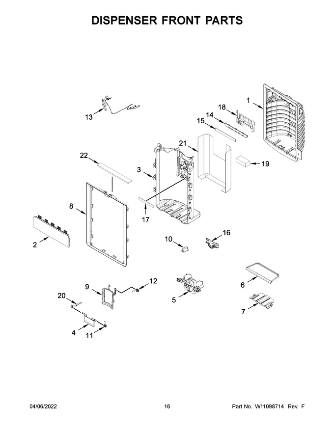 Diagram for WRF954CIHW00
