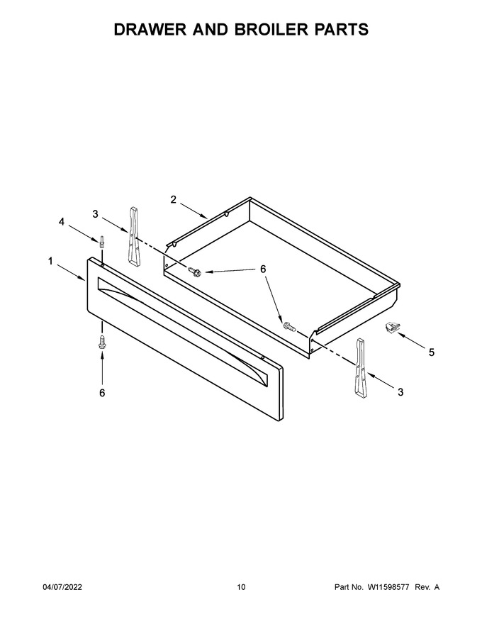Diagram for YAER6303MFW5