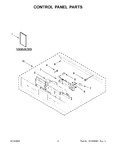 Diagram for 02 - Control Panel Parts