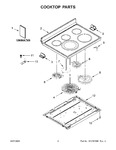 Diagram for 02 - Cooktop Parts