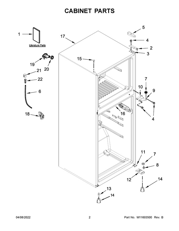 Diagram for WRT313CZLB00