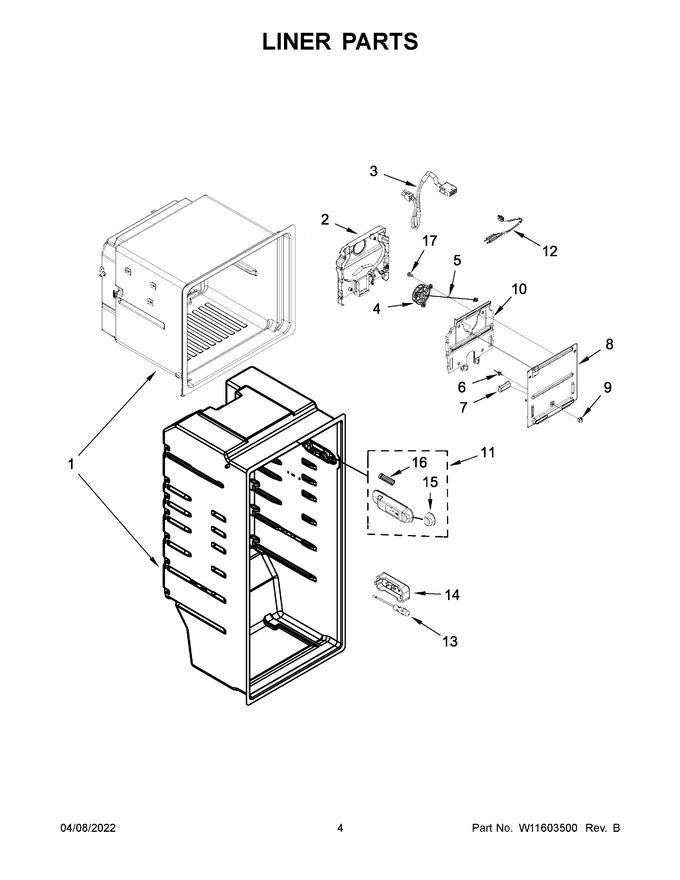 Diagram for WRT313CZLB00