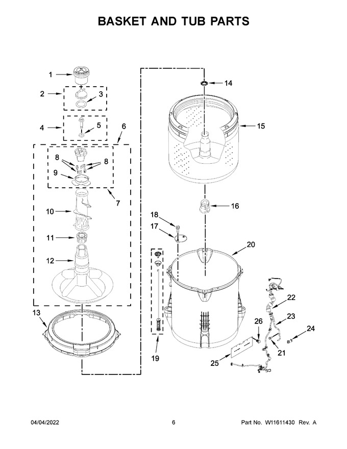 Diagram for 4GWTW1805LW1