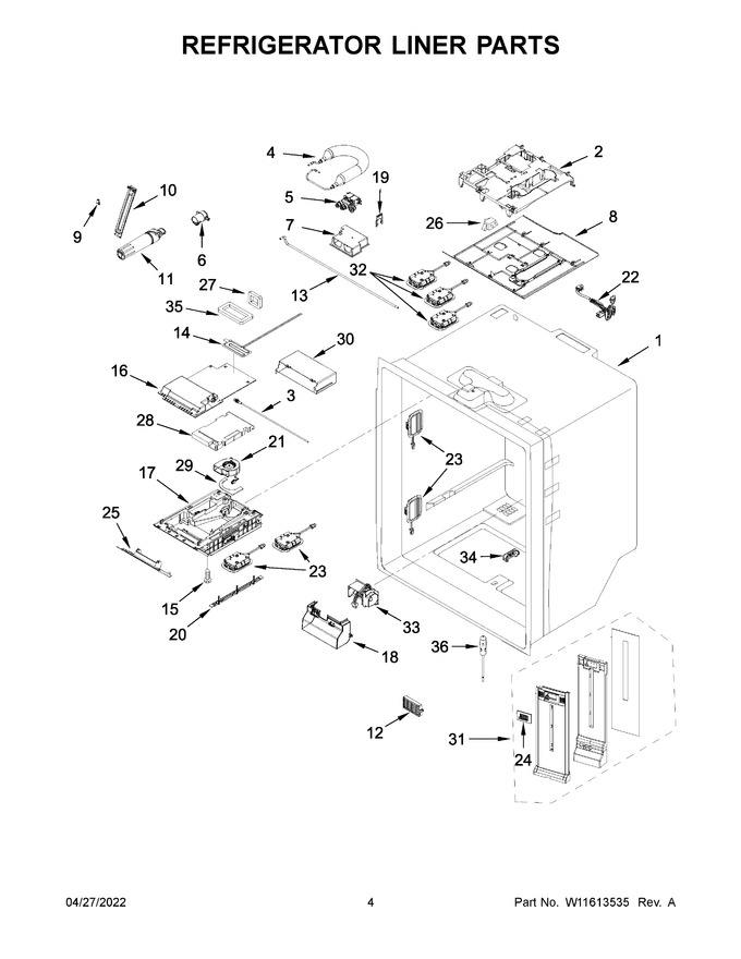 Diagram for WRF757SDHZ04