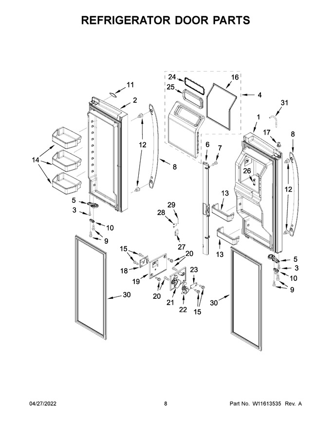 Diagram for WRF757SDHZ04