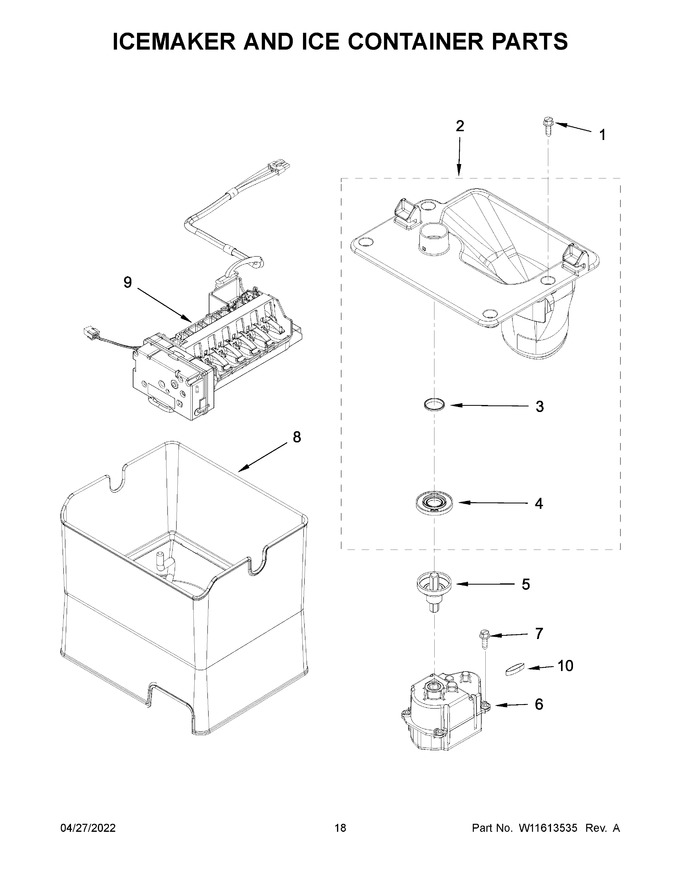 Diagram for WRF757SDHZ04