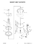 Diagram for 04 - Basket And Tub Parts