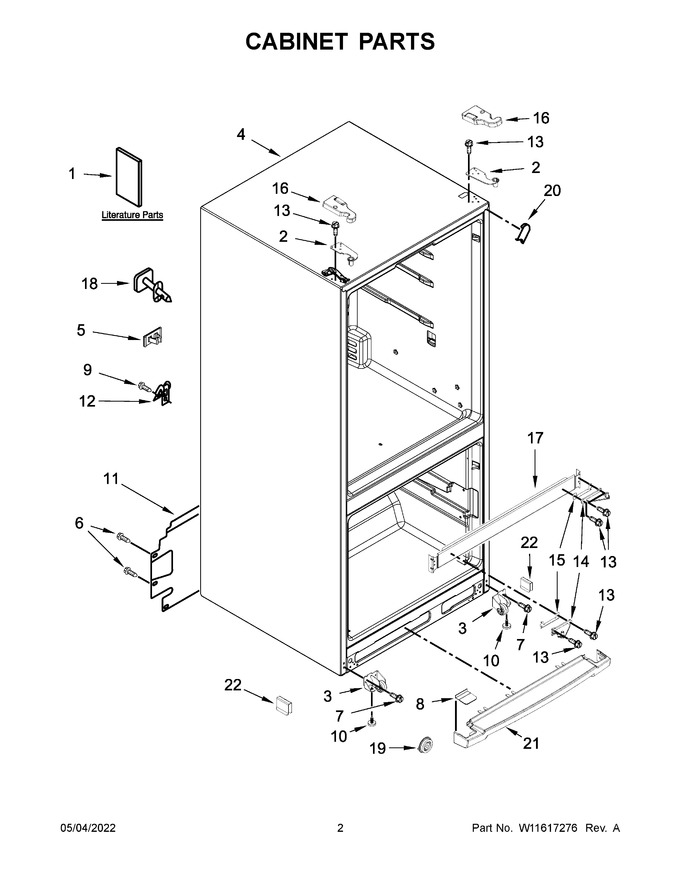 Diagram for WRFA60SFHZ01