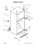 Diagram for 02 - Cabinet Parts