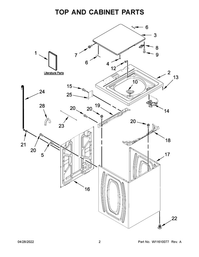 Diagram for 2DWTW4815GW1