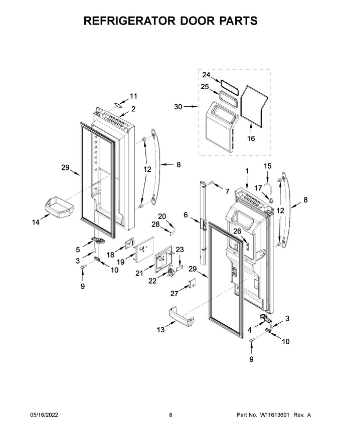 Diagram for WRF767SDHV04